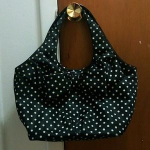 Used Nylon Polka Dot Kate Spade Bow Bag